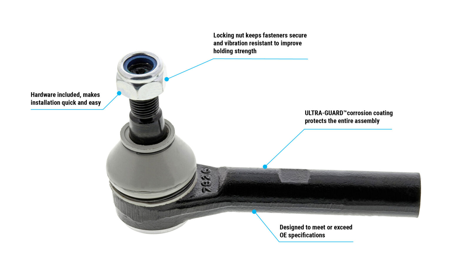 Outer Tie Rods MacPherson